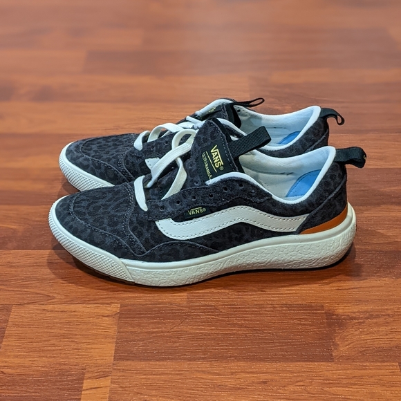 Vans Ultrarange Low Leopard Print ‘Gray’ (size mens 3.5/wmns 5) - Picture 2 of 6